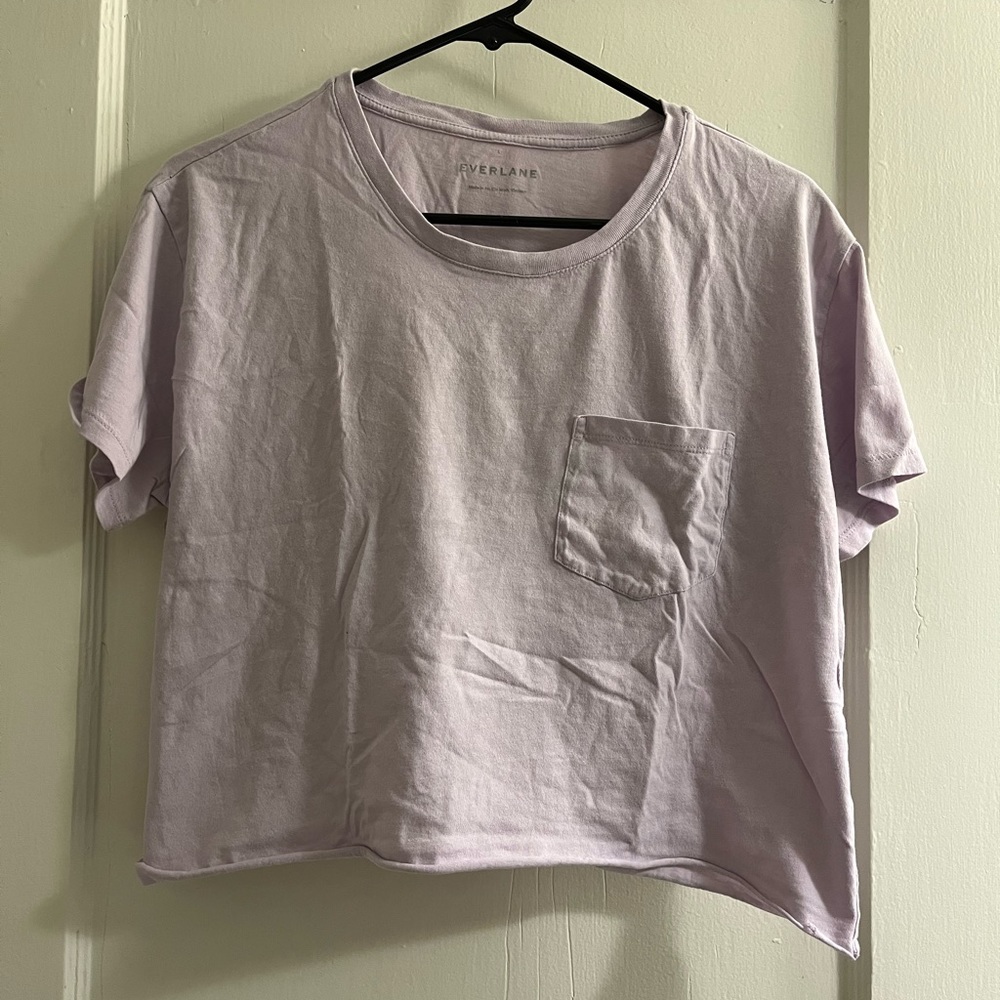 Cropped Everlane shirt